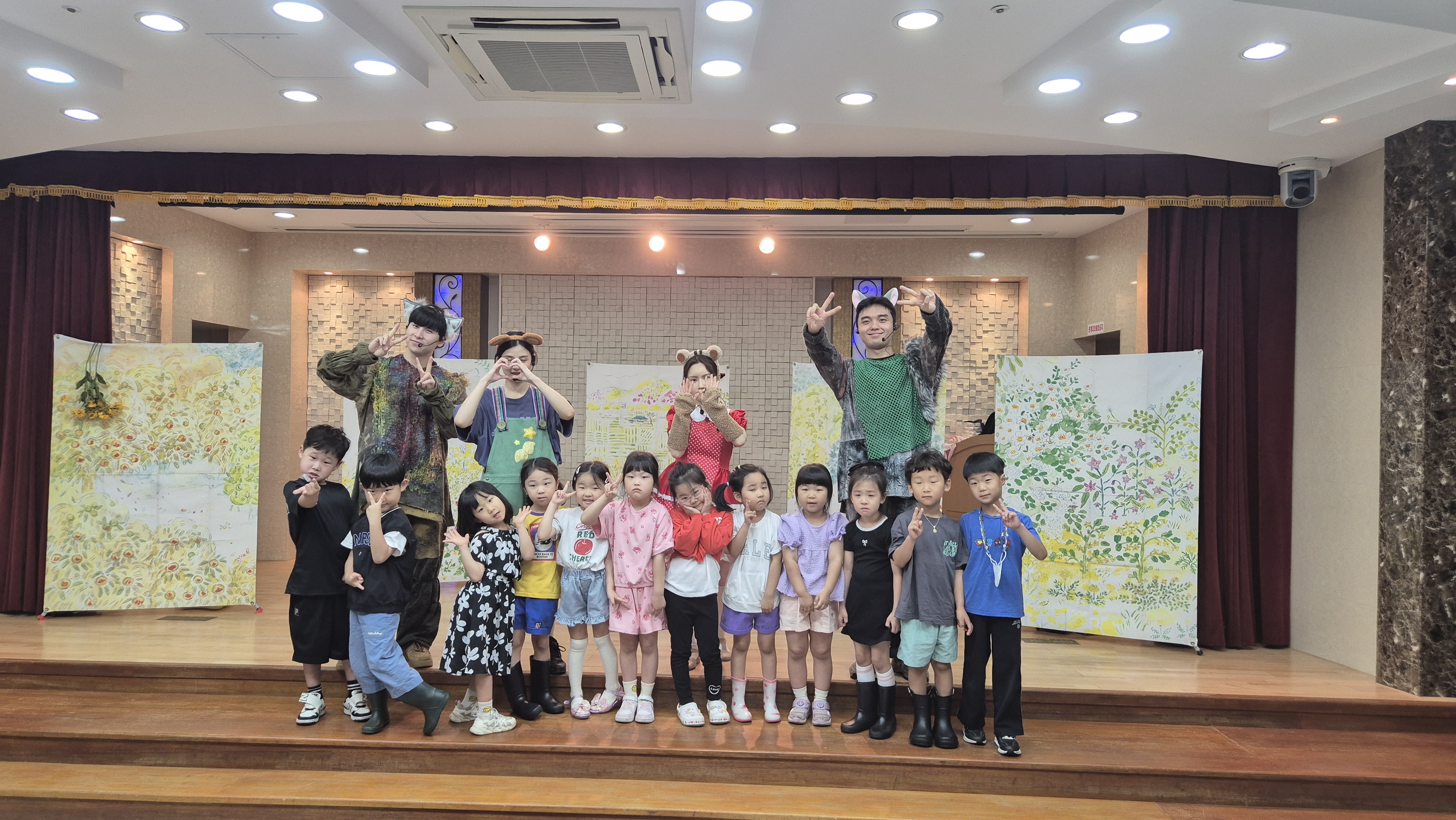 6월 도서관 문화공연 관람 사진